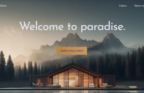 The Wild Oasis - Book your room in paradise