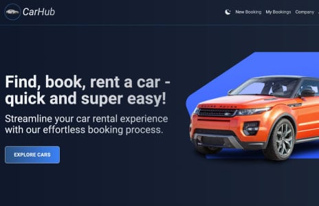 CarHub - Booking your car is just a click away